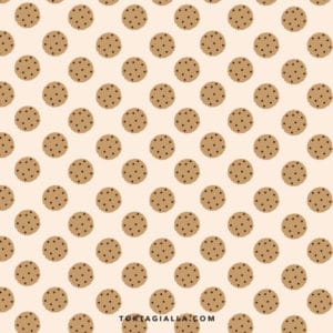 Printable Cookie Paper Pattern on tortagialla.com