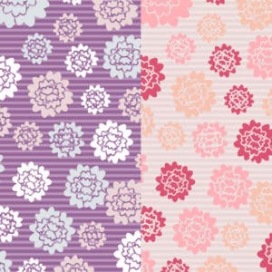 Download free printable scrapbok paper floral designs