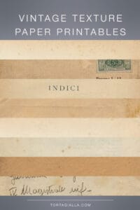 Download and print these vintage texture paper printables - 8 different scans to choose from.