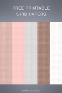 Check out these free printable grid paper downloads in a neutral color palette for journaling and planner decoraiton.