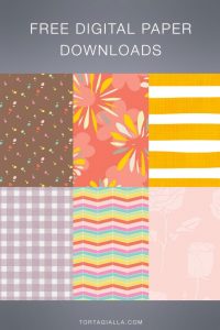 Preview of free digital paper downloads on tortagialla.com