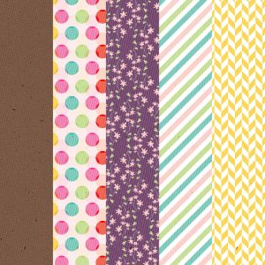 Preview of Tortagialla digital paper freebies after signing up for newsletter.