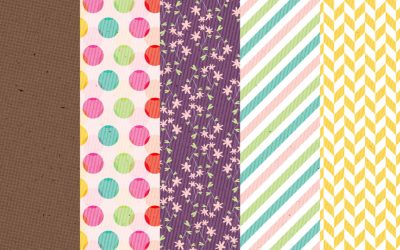 Preview of Tortagialla digital paper freebies after signing up for newsletter.