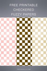 Free download of cozy checkered digital papers on tortagialla.com