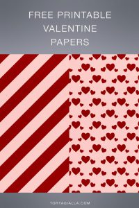 Download FREE valentine papers on tortagialla.com