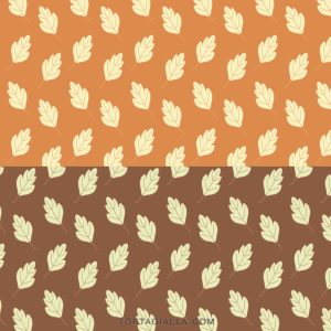 Free Download: Download two variations of fall leaves digital papers on tortagialla.com