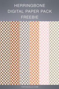 Download free pack of herringbone digital papers on tortagialla.com