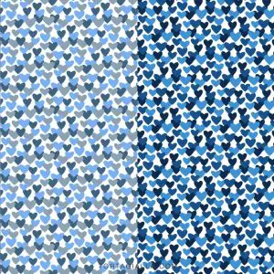 FREEBIE: Check out these blue hearts digital papers for some wintery themed printables, perfect for journaling and planner decoration. On tortagialla.com