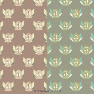 FREEBIE: Download these lily of the valley digital papers for all your papercrafting projects - on tortagialla.com