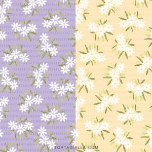 Free download: Check out these mix of flowers digital papers for your next papercrafting project, from scrapbooking to art journaling in your notebooks!  on tortagialla.com