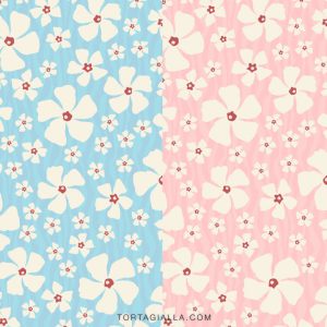 FREEBIE: Download these free mix of flowers digital papers for your next papercrafting project, from scrapbooking to art journaling in your notebooks! On tortagialla.com