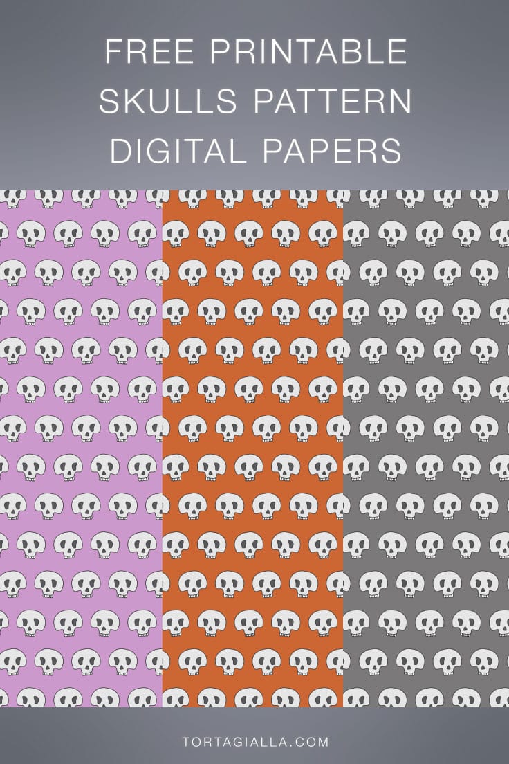 download free skulls digital papers on tortagialla.com