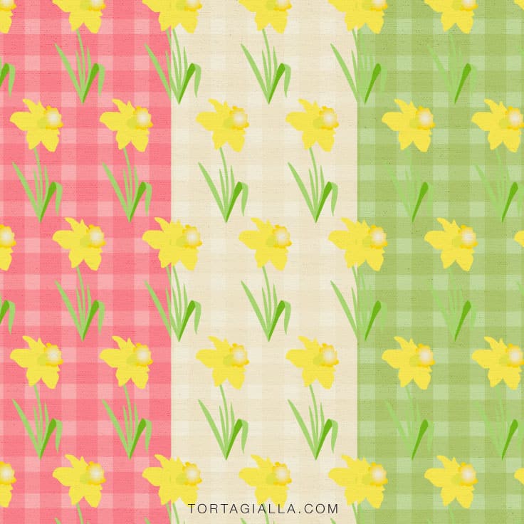 Here are some springtime daffodils patterned papers for your journaling and papercrafting projects - download and enjoy!