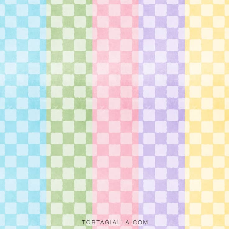 Check out this free printable checkered patterned paper downloads with updated colors, a perfect background for your journal pages, planner decor and other DIY paper projects. Find them on tortagialla.com